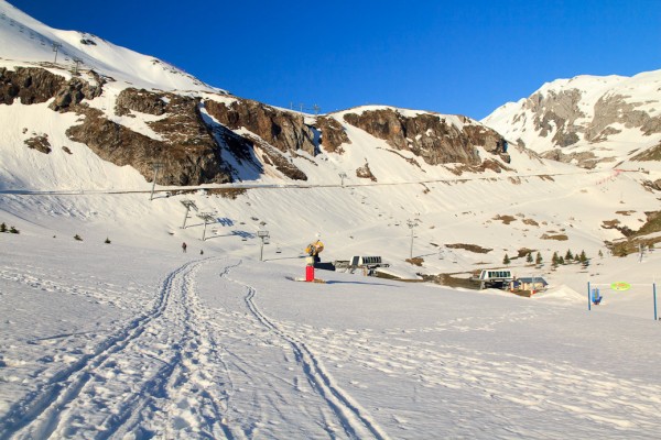 Randonnée en raquettes à neige au col de Tentes