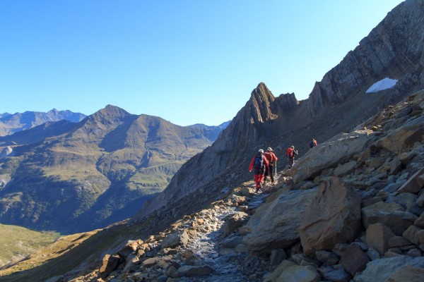 Randonnée au refuge des Sarradets